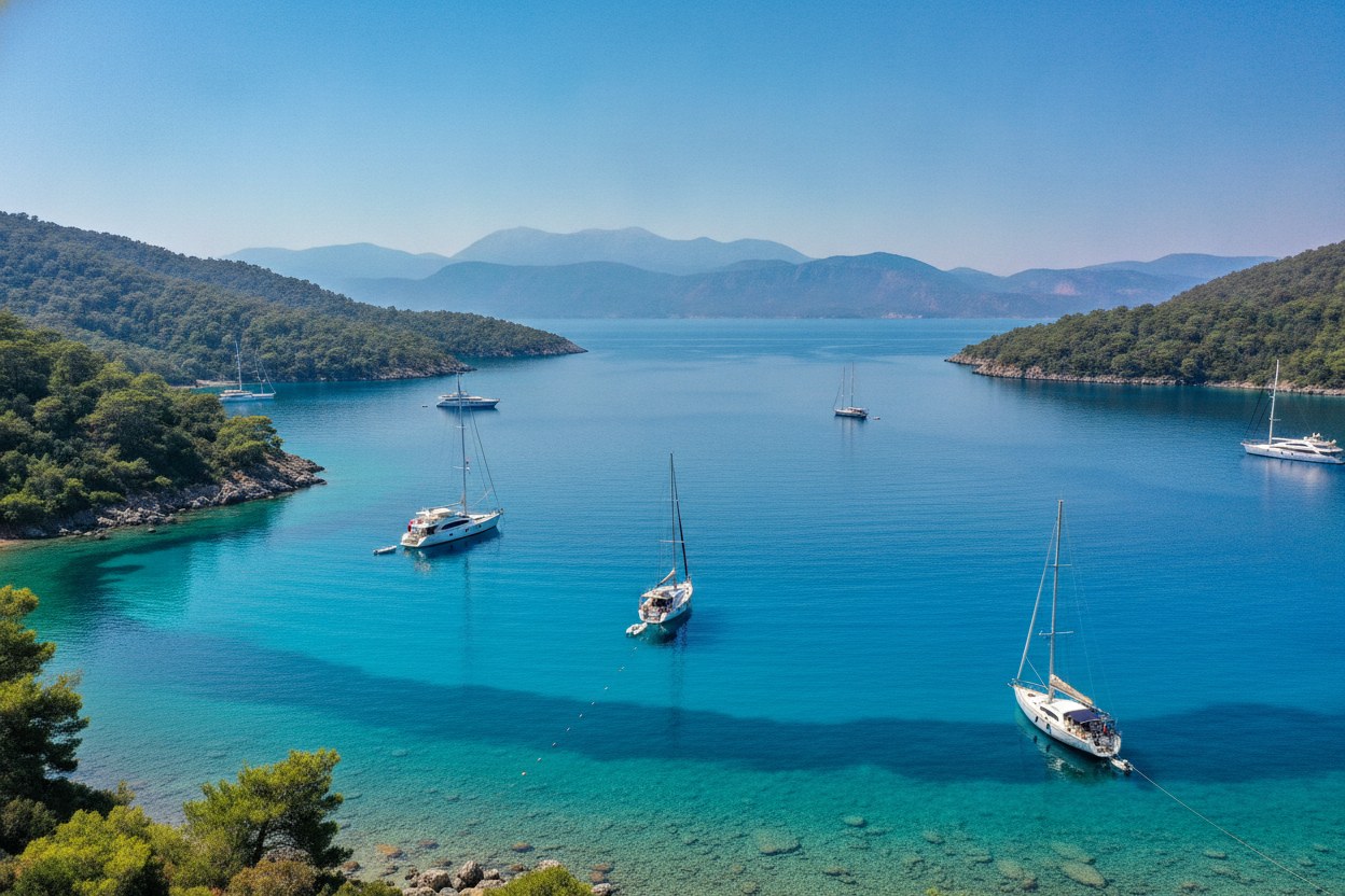 Fethiye körfezi dalış rotası